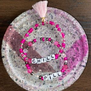 Chill pill bangle set